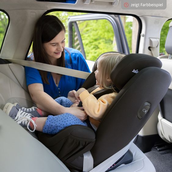 joie Reboarder-Kindersitz Every Stage R129 ab Geburt -12 Jahre (40 cm - 150 cm) Instalation mit dem Fahrzeuggurt inkl. Sitzverkleinerer - Cobblestone