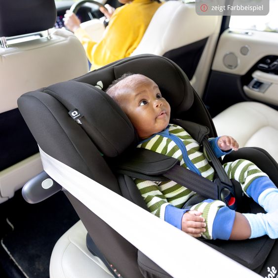 joie Reboarder-Kindersitz Every Stage R129 ab Geburt -12 Jahre (40 cm - 150 cm) Instalation mit dem Fahrzeuggurt inkl. Sitzverkleinerer - Moss