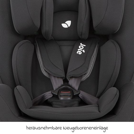 joie Reboarder-Kindersitz Every Stage R129 ab Geburt -12 Jahre (40 cm - 150 cm) Instalation mit dem Fahrzeuggurt inkl. Sitzverkleinerer - Shale