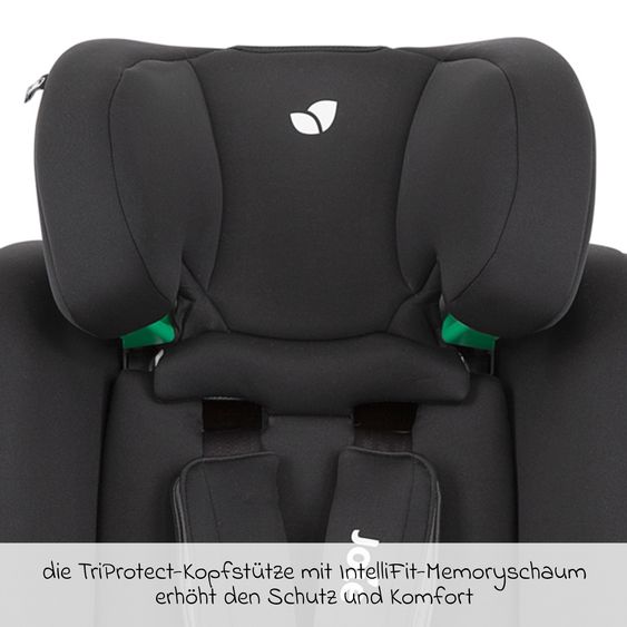 joie Reboarder-Kindersitz Every Stage R129 ab Geburt -12 Jahre (40 cm - 150 cm) Instalation mit dem Fahrzeuggurt inkl. Sitzverkleinerer - Shale