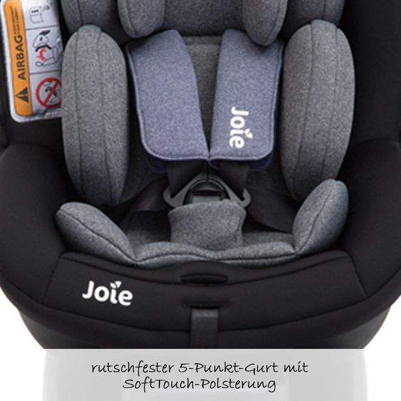 joie Reboarder-Kindersitz i-Anchor Advance - Two Tone Black