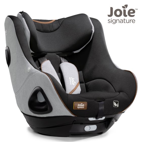 Joie Signature Reboarder-Kindersitz i-Harbour ab Geburt - 4 Jahre (40 cm - 105 cm) 360° drehbar - Signature - Carbon