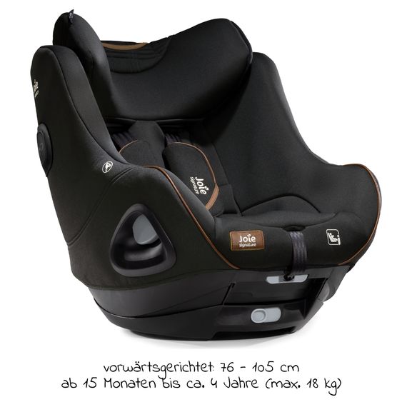 Joie Signature Reboarder-Kindersitz i-Harbour ab Geburt - 4 Jahre (40 cm - 105 cm) 360° drehbar - Signature - Eclipse