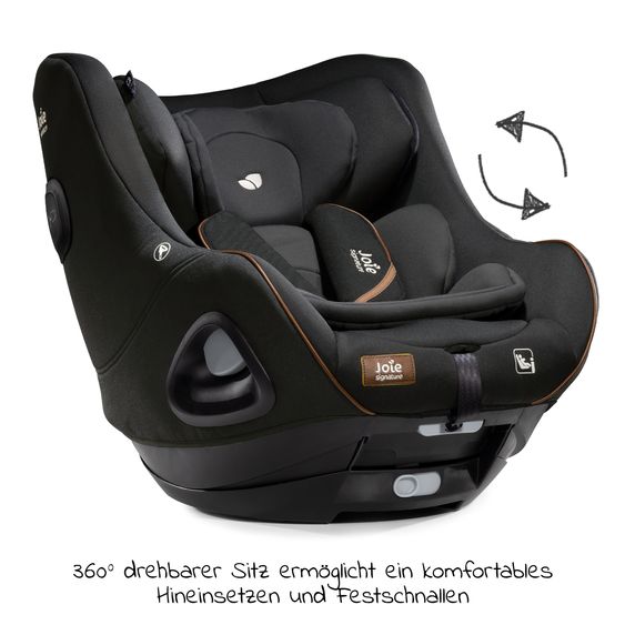 Joie Signature Reboarder-Kindersitz i-Harbour ab Geburt - 4 Jahre (40 cm - 105 cm) 360° drehbar - Signature - Eclipse