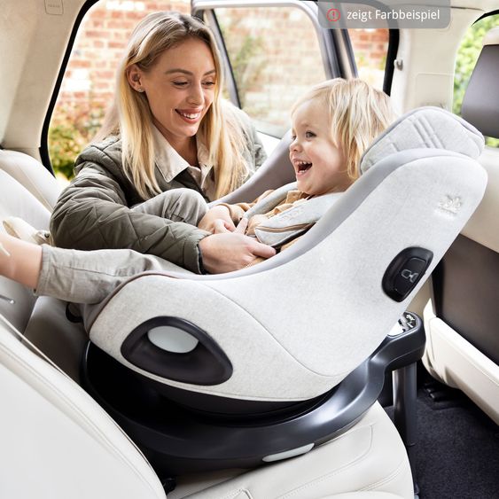 joie Reboarder-Kindersitz i-Harbour ab Geburt - 4 Jahre (40 cm - 105 cm) 360° drehbar - Signature - Carbon