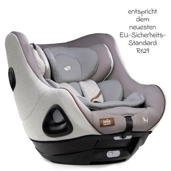 Joie Signature Reboarder-Kindersitz i-Harbour ab Geburt - 4 Jahre (40 cm - 105 cm) 360° drehbar - Signature - Oyster