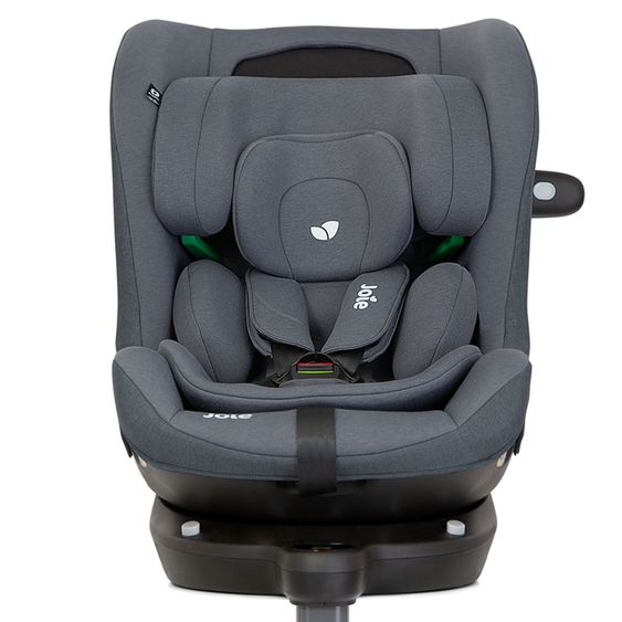 joie Reboarder-Kindersitz i-Pivot Grow ab Geburt - 10 Jahre (40 cm - 135 cm) mit Isofix-Basis & Sitzverkleinerer - Moonlight