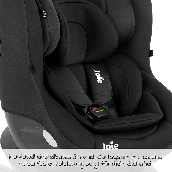 joie Reboarder-Kindersitz i-Spin 360 ab Geburt - 4 Jahre (40 cm - 105 cm) mit Isofix-Basis & Sitzverkleinerer - Shale