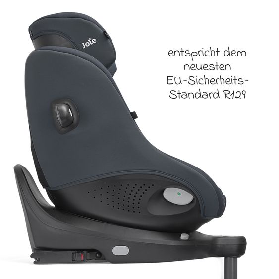 joie Rear-facing Car Seat i-Spin 360 Compact from 6 months - 4 years (61 cm - 105 cm) with Isofix base - Lagoon