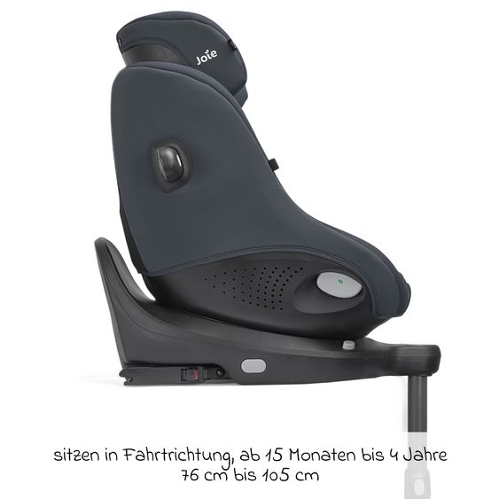 joie Rear-facing Car Seat i-Spin 360 Compact from 6 months - 4 years (61 cm - 105 cm) with Isofix base - Lagoon