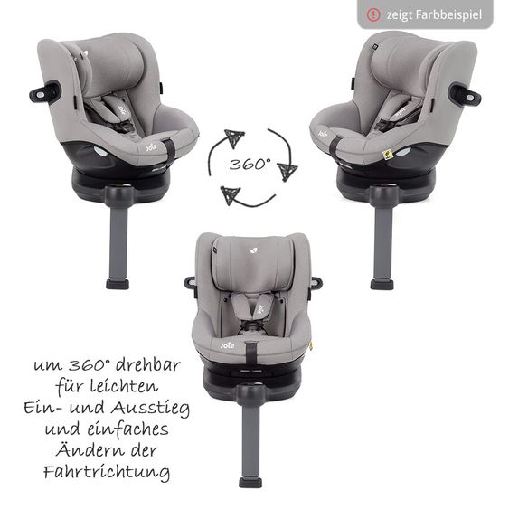 joie Reboarder-Kindersitz i-Spin 360 E i-Size - Coal