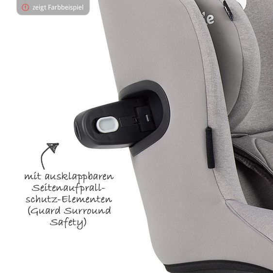 joie Reboarder-Kindersitz i-Spin 360 E i-Size - Coal