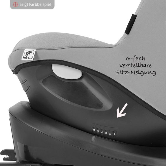joie Reboarder-Kindersitz i-Spin 360 E i-Size - Coal