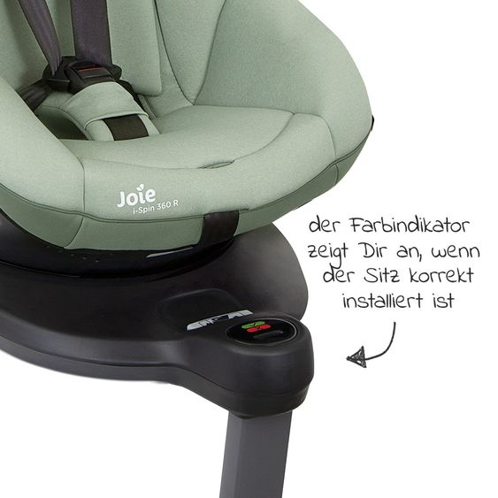 joie Reboarder-Kindersitz i-Spin 360 R i-Size - ab Geburt - 4 Jahre (40-105 cm) - Laurel