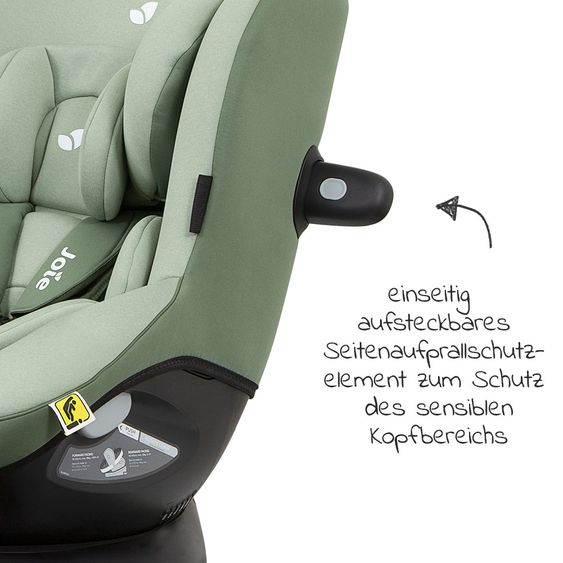 joie Reboarder-Kindersitz i-Spin 360 R i-Size - ab Geburt - 4 Jahre (40-105 cm) - Laurel
