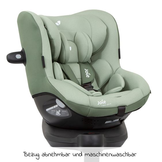 joie Reboarder-Kindersitz i-Spin 360 R i-Size - ab Geburt - 4 Jahre (40-105 cm) mit Isofix-Basis - Laurel