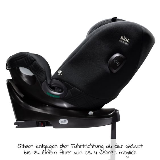 Joie Signature Reboarder child seat i-Spin XL i-Size from birth - 12 years (40 cm - 150 cm) 360° rotatable incl. Isofix base - Signature - Eclipse