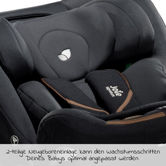 Joie Signature Reboarder child seat i-Spin XL i-Size from birth - 12 years (40 cm - 150 cm) 360° rotatable incl. Isofix base - Signature - Eclipse