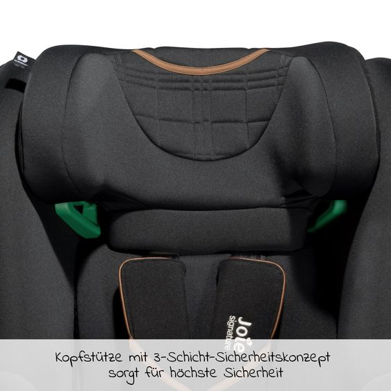 Joie Signature Reboarder child seat i-Spin XL i-Size from birth - 12 years (40 cm - 150 cm) 360° rotatable incl. Isofix base - Signature - Eclipse