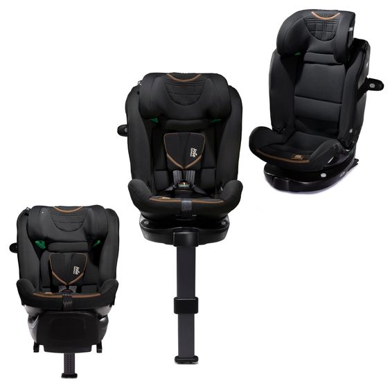 Joie Signature Reboarder child seat i-Spin XL i-Size from birth - 12 years (40 cm - 150 cm) 360° rotatable incl. Isofix base - Signature - Eclipse