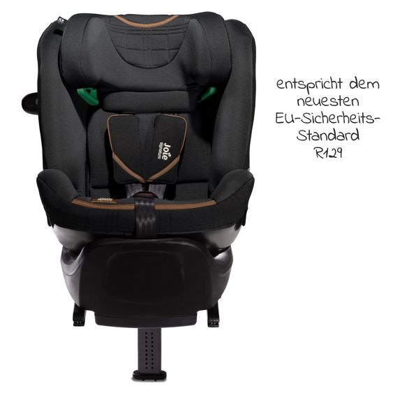 Joie Signature Reboarder child seat i-Spin XL i-Size from birth - 12 years (40 cm - 150 cm) 360° rotatable incl. Isofix base - Signature - Eclipse