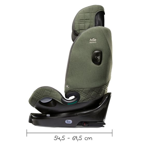 Joie Signature Reboarder-Kindersitz i-Spin XL i-Size ab Geburt - 12 Jahre (40 cm - 150 cm) 360° drehbar inkl. Isofix-Basis - Signature - Pine