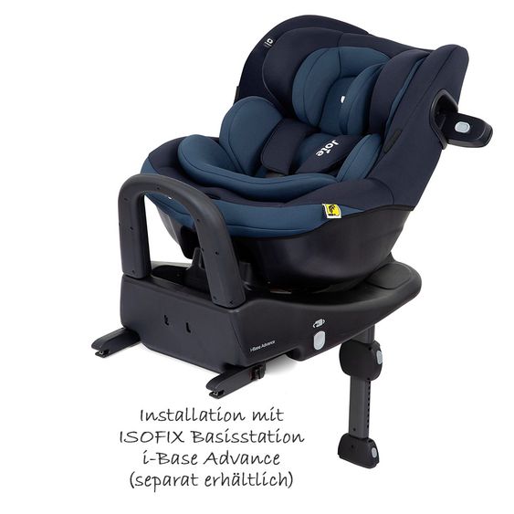 joie Reboarder-Kindersitz i-Venture R i-Size - ab Geburt - 4 Jahre (40-105 cm) - Deep Sea