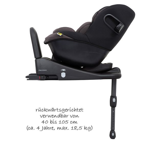 joie Reboarder child seat i-Venture R i-Size - from birth - 4 years (40-105 cm) & free summer cover - Ember