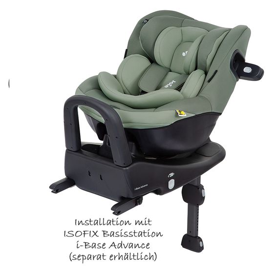 joie Reboarder-Kindersitz i-Venture R i-Size - ab Geburt - 4 Jahre (40-105 cm) inkl. Auto - Organizer - Laurel