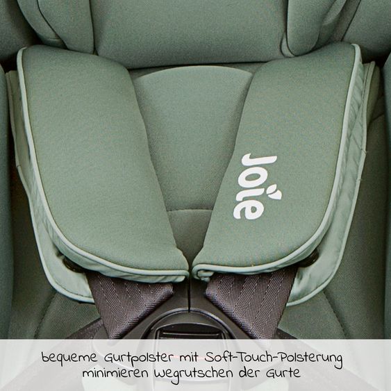 joie Reboarder-Kindersitz Spin 360 GT - Gruppe 0+/1 - ab Geburt - 4 Jahre (ab Geburt - 18 kg) mit Isofix-Basis - Laurel