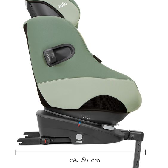 joie Reboarder-Kindersitz Spin 360 GT - Gruppe 0+/1 - ab Geburt - 4 Jahre (ab Geburt - 18 kg) mit Isofix-Basis - Laurel