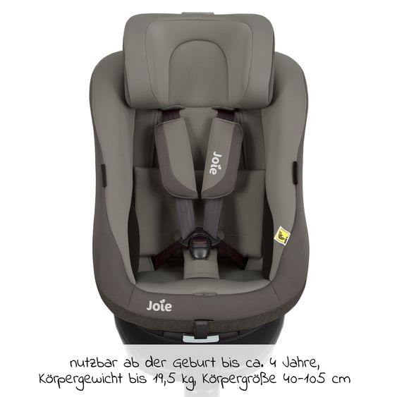 joie Reboarder child seat Spin 360 Gti i-Size from birth - 4 years ( 40-105 cm) - Cobblestone