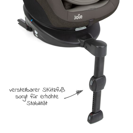 joie Reboarder child seat Spin 360 Gti i-Size from birth - 4 years ( 40-105 cm) - Cobblestone