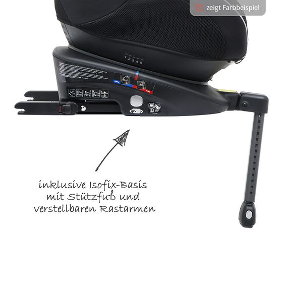 joie Reboarder child seat Spin 360° - Lilac