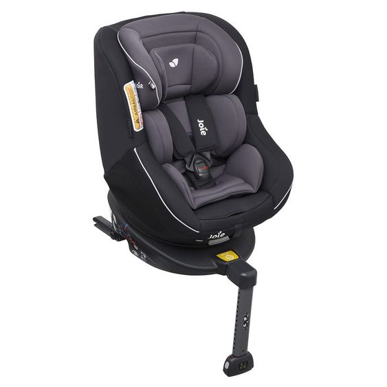 joie Reboarder-Kindersitz Spin 360° - Two Tone Black