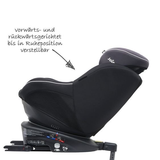 joie Reboarder-Kindersitz Spin 360° - Two Tone Black