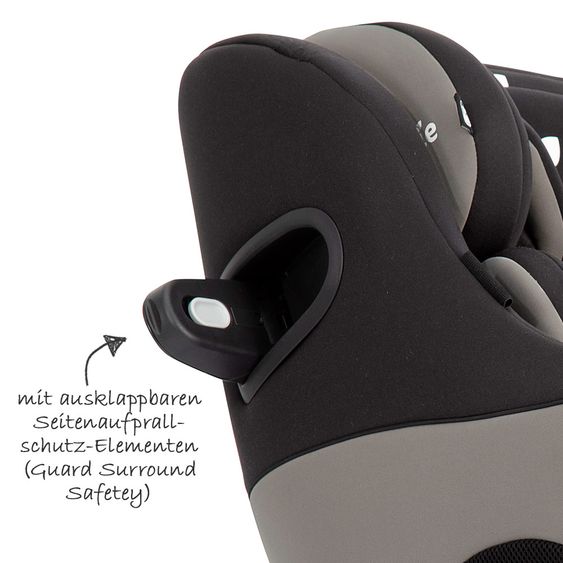 joie Reboarder child seat SpinSafe - Black Pepper