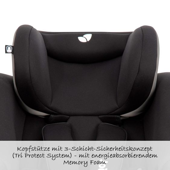 joie Reboarder child seat SpinSafe - Black Pepper