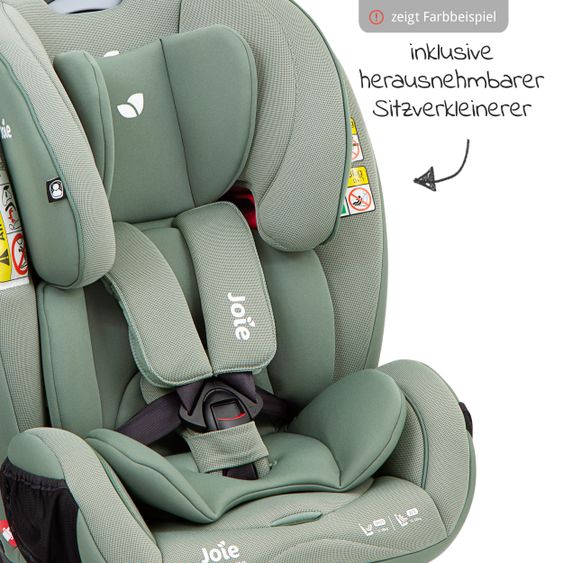 joie Reboarder-Kindersitz Verso Gruppe 0+/1/2/3 - ab Geburt - 12 Jahre (ab Geburt - 36kg) mit Isofix - Ember
