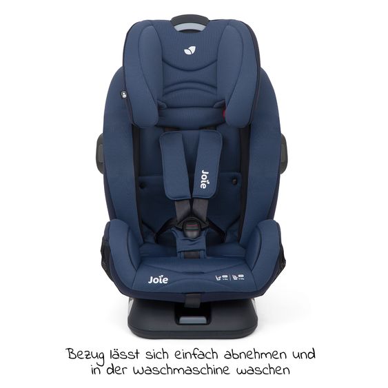 joie Reboarder-Kindersitz Verso Gruppe 0+/1/2/3 - ab Geburt - 12 Jahre (ab Geburt - 36kg) mit Isofix - Deep Sea