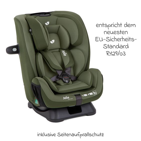 joie Reboarder-Kindersitz Verso R129 ab Geburt - 12 Jahre (40 cm - 145 cm) - Moss