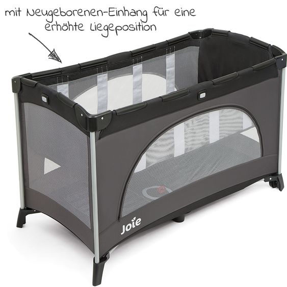 joie Travel Cot Allura 120 incl. Mattress & Carry Bag - Ember