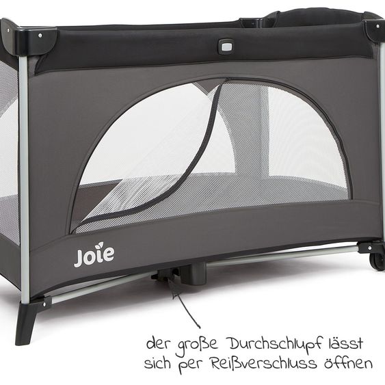 joie Travel Cot Allura 120 incl. Mattress & Carry Bag - Ember