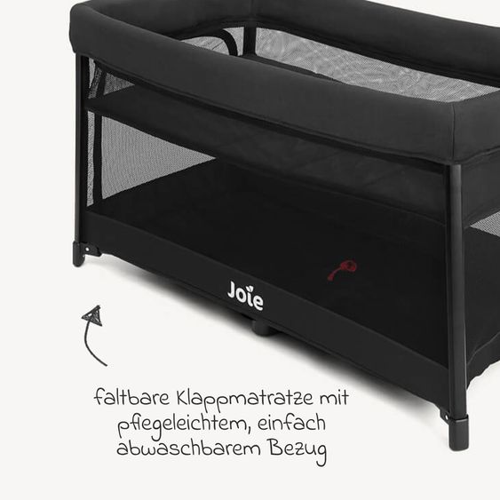 joie Lettino da viaggio Amigo 120 incl. borsa per il trasporto - Shale