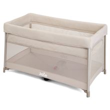 Lit De Voyage Amigo 120 Dès La Naissance - 15 Kg avec Mécanisme De Pliage À Une Main incl. Matelas & Sac De Transport - Vanilla