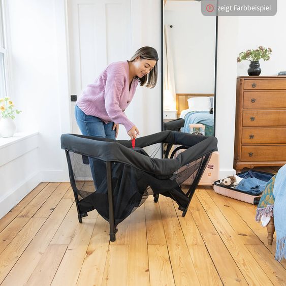 joie Lettino da viaggio Amigo 120 incl. borsa per il trasporto - Vanilla