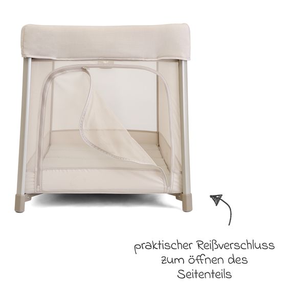 joie Lettino da viaggio Amigo 120 incl. borsa per il trasporto - Vanilla