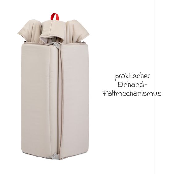 joie Lettino da viaggio Amigo 120 incl. borsa per il trasporto - Vanilla