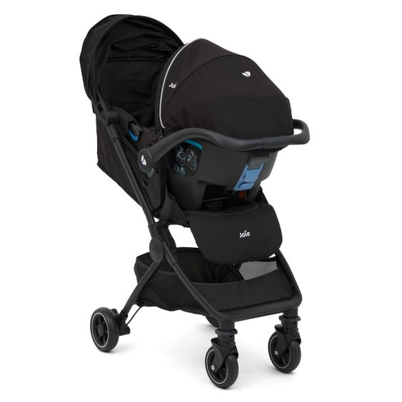 joie Travel buggy Pact with only 6 kg incl. transport bag, adapter & rain cover - Ember