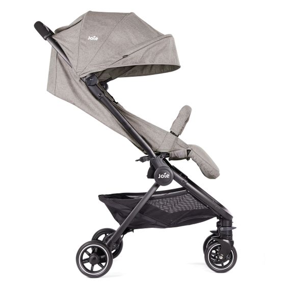 joie Reisebuggy Pact mit nur 6 kg inkl. Transporttasche, Adapter & Regenschutz - Gray Flannel